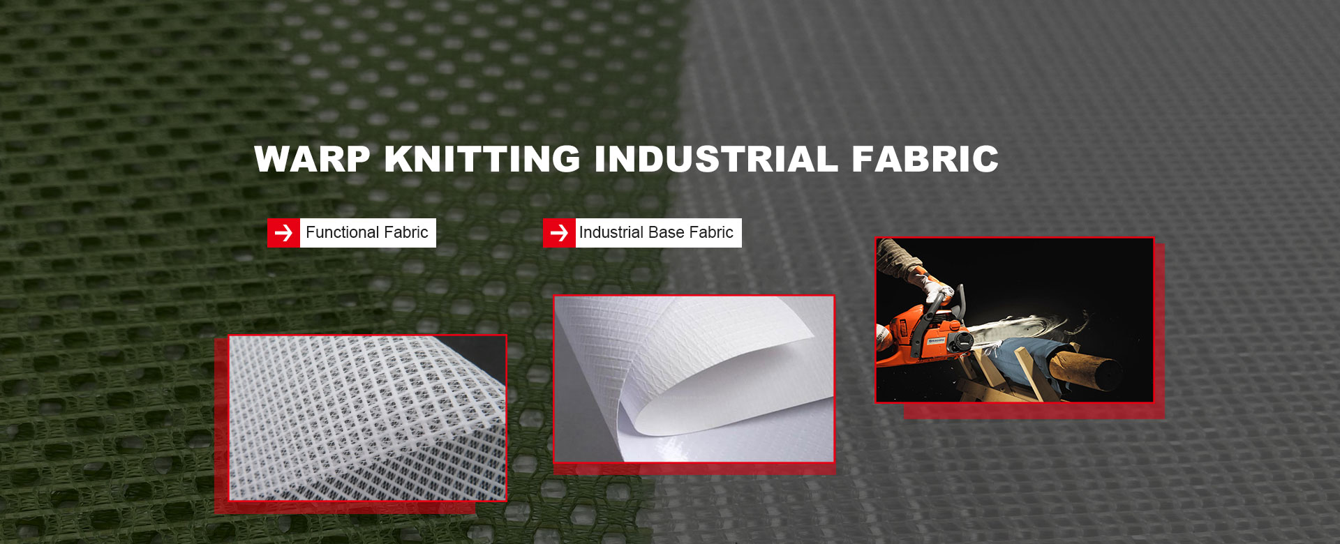 Warp Knitting Industrial Fabric Produsent